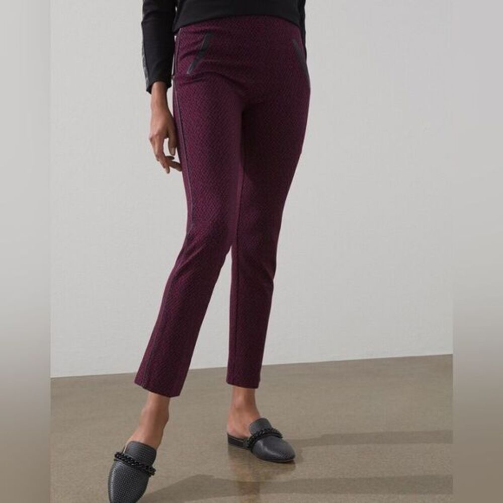 Chico’s So slimming Juliet 360 Pull-On Ankle‎ Pants size 4